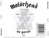 MOTORHEAD - On Parole - Unreleased 1976 Album - UK Edition