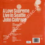 JOHN COLTRANE - A Love Supreme - Live In Seattle 1965 (2LP) - EU Impulse! 1st Press - POSŁUCHAJ