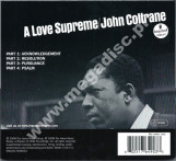 JOHN COLTRANE - A Love Supreme - EU Impulse! Remastered Digipack Edition - POSŁUCHAJ