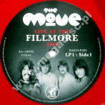 MOVE - Live At The Fillmore 1969 (2LP) - EU RED VINYL 180g Press