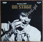 ELVIS PRESLEY - On Stage, February 1970 - US RCA Victor ('orange') 1970 1st Press - NEAR MINT VINTAGE VINYL
