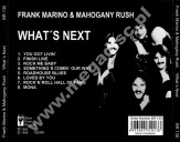 FRANK MARINO & MAHOGANY RUSH - What's Next - GER Black Rose Edition - POSŁUCHAJ - VERY RARE