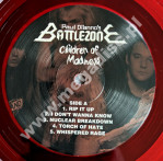 PAUL DI'ANNO'S BATTLEZONE - Children Of Madness - UK Back On Black RED VINYL Press