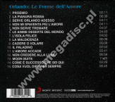 BANCO DEL MUTUO SOCCORSO - Orlando: Le Forme Dell'Amore - EU Limited Digipack Edition - POSŁUCHAJ