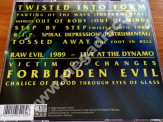 FORBIDDEN - Twisted Into Form +4 - GER Century Media Remastered Expanded Edition - POSŁUCHAJ