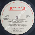 FLOTSAM AND JETSAM - No Place For Disgrace - NL Roadrunner 1988 1st Press - NEAR MINT VINTAGE VINYL