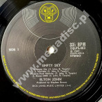 ELTON JOHN - Empty Sky - UK DJM Records 1969 1st Press (STEREO VINYL in MONO COVER) - NEAR MINT VINTAGE VINYL