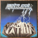 RESTLESS - We Rock The Nation - GERMAN Scratch 1985 1st Press - EXCELLENT PLUS VINTAGE VINYL