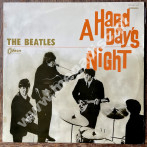 BEATLES - A Hard Day's Night - JAPAN Odeon RED VINYL 1966 STEREO Press - NEAR MINT VINTAGE VINYL