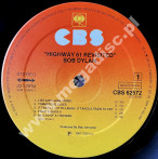 BOB DYLAN - Highway 61 Revisited - NL CBS ('yellow-orange') 1975 Press - NEAR MINT VINTAGE VINYL