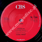 JUDAS PRIEST - Locked In - SINGIEL 12'' - UK CBS 1986 1st Press - NEAR MINT VINTAGE VINYL