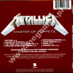 METALLICA - Master Of Puppets - EU Remastered Card Sleeve Edition
