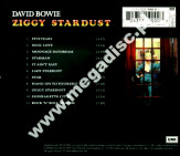 DAVID BOWIE - Rise And Fall Of Ziggy Stardust And The Spiders From Mars - EU Remastered Edition
