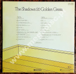 SHADOWS - 20 Golden Greats - GERMAN EMI 1977 STEREO 1st Press - NEAR MINT VINTAGE VINYL