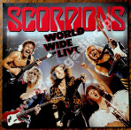SCORPIONS - World Wide Live (2LP) - GERMAN EMI Harvest 1985 1st Press (+POSTER)  - NEAR MINT VINTAGE VINYL