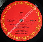 GTR - GTR - JAPAN CBS/Sony 1987 1st Press (+OBI + POSTER) - NEAR MINT VINTAGE VINYL