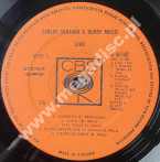 CARLOS SANTANA & BUDDY MILES - Carlos Santana & Buddy Miles! Live! - UK CBS ('orange') 1972 1st Press - EXCELLENT PLUS VINTAGE VINYL
