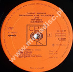 CARLOS SANTANA / MAHAVISHNU JOHN McLAUGHLIN - Love Devotion Surrender - NL CBS ('orange') 1973 1st Press - NEAR MINT VINTAGE VINYL