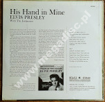 ELVIS PRESLEY - His Hands In Mine - US RCA Victor 1964 STEREO Press (with 1960 1st Press COVER) - NEAR MINT VINTAGE VINYL