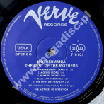 MOTHERS OF INVENTION - Mothermania - Best Of The Mothers - GERMAN Verve 1969 1st Press - NEAR MINT VINTAGE VINYL
