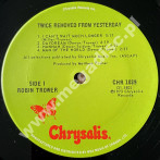 ROBIN TROWER - Twice Removed From Yesterday - CANADIAN Chrysalis ('green') 1973 1st Press - NEAR MINT VINTAGE VINYL