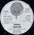 URIAH HEEP - Salisbury - GERMAN Vertigo ('spiral') 1971 1st Press - EXCELLENT PLUS VINTAGE VINYL