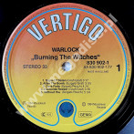 WARLOCK - Burning The Witches - NL Vertigo 1987 1st Press - EXCELLENT PLUS VINTAGE VINYL