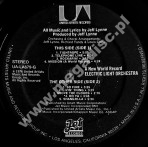 ELECTRIC LIGHT ORCHESTRA - A New World Record - US United Artists ('black') 1976 1st Press - NEAR MINT VINTAGE VINYL