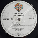VAN HALEN - Fair Warning - GERMAN Warner Bros. 1981 1st Press - NEAR MINT VINTAGE VINYL