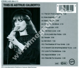 ASTRUD GILBERTO - This Is Astrud Gilberto - GER Verve Edition