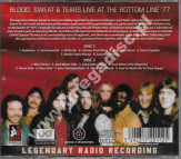 BLOOD SWEAT & TEARS - Live at the Bottom Line ’77 (2CD) - UNIKALNY CD