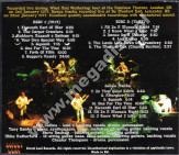 GENESIS - Live In London, January 1977 +7 (2CD) - EU Sweet Leaf Expanded Limited Edition - VERY RARE - POSŁUCHAJ