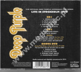 DEEP PURPLE - Live In Stockholm 1970 +3 (2CD+DVD) - EU Edition
