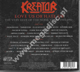 KREATOR - Love Us Or Hate Us: The Very Best Of The Noise Years 1985–1992 (2CD) - Noise Records / BMG Edition