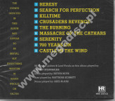 PARADOX – Heresy - High Roller Records Press